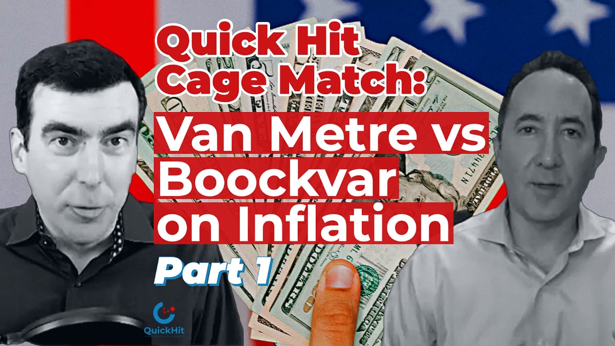 Van Metre vs Boockvar on Inflation (Part 1)